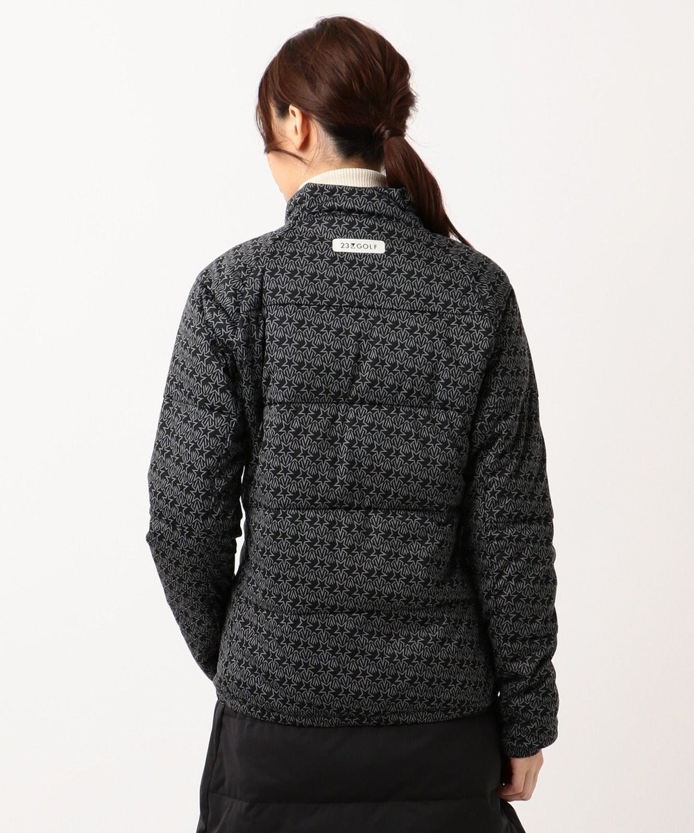 obey ruby leopard print puffer jacket