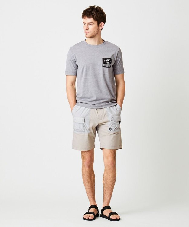 JOSEPH ABBOUD MOUNTAIN MTキューブロゴ カットソー(検索番号 K-4) ライトグレー系