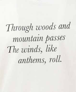 JOSEPH ABBOUD MOUNTAIN 【OCEANS掲載】OGエンブロイダリー カットソー ホワイト系