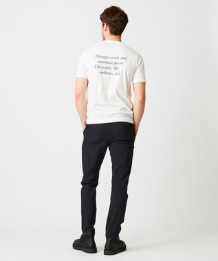 JOSEPH ABBOUD MOUNTAIN 【OCEANS掲載】OGエンブロイダリー カットソー ホワイト系