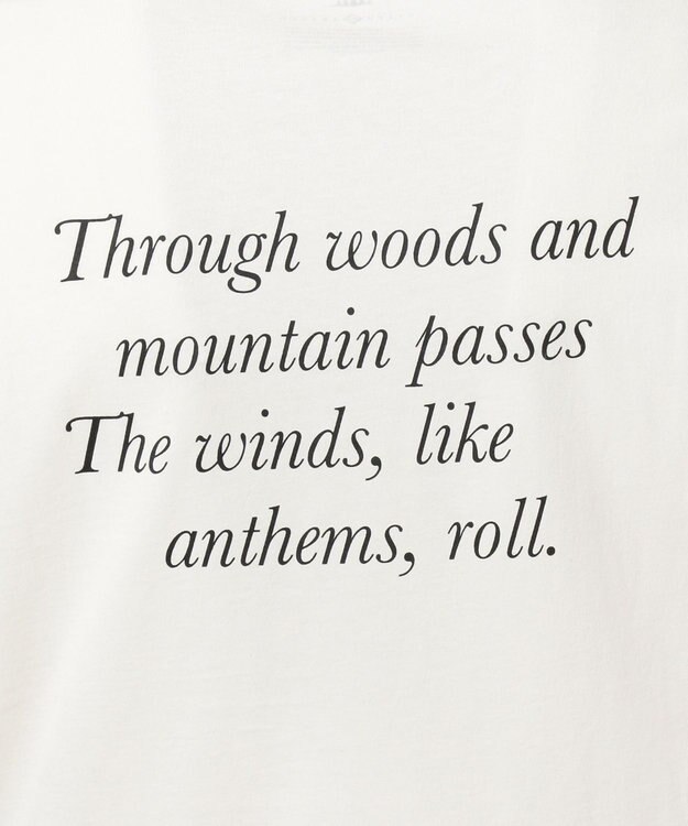 JOSEPH ABBOUD MOUNTAIN 【OCEANS掲載】OGエンブロイダリー カットソー ホワイト系