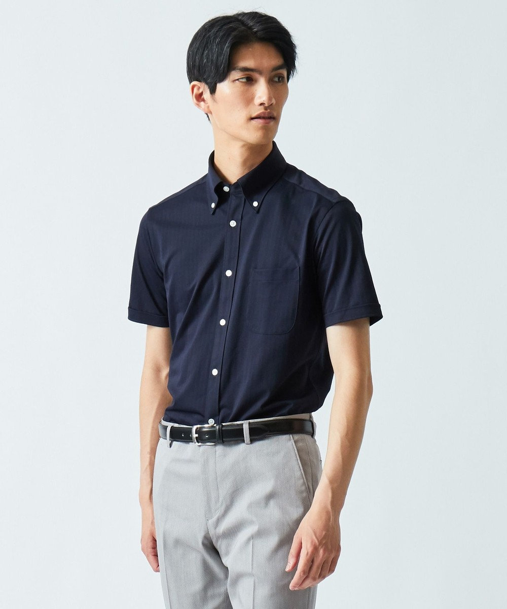 Cool Biz リモートワーク クールマックス へリンボン ポロシャツ Gotairiku ファッション通販 公式通販 オンワード クローゼット