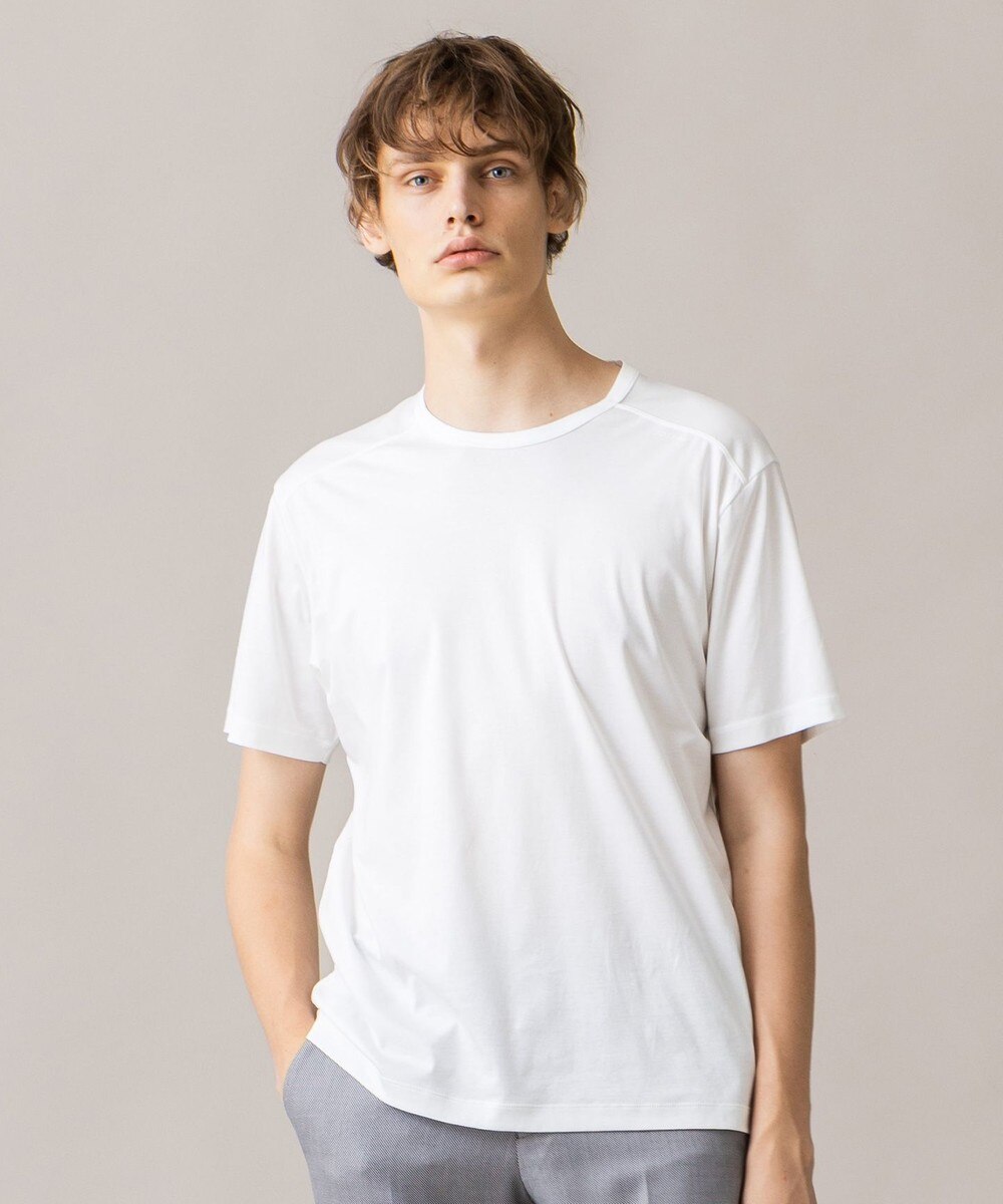 【オンワード】 JOSEPH MEN>トップス コットンソフィア クルーネック Tシャツ ホワイト 52 メンズ 【送料無料】