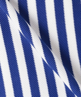 新品☆23区ゴルフ Sサイズ 吸水速乾 UV キャンディストライプ　ポロシャツ