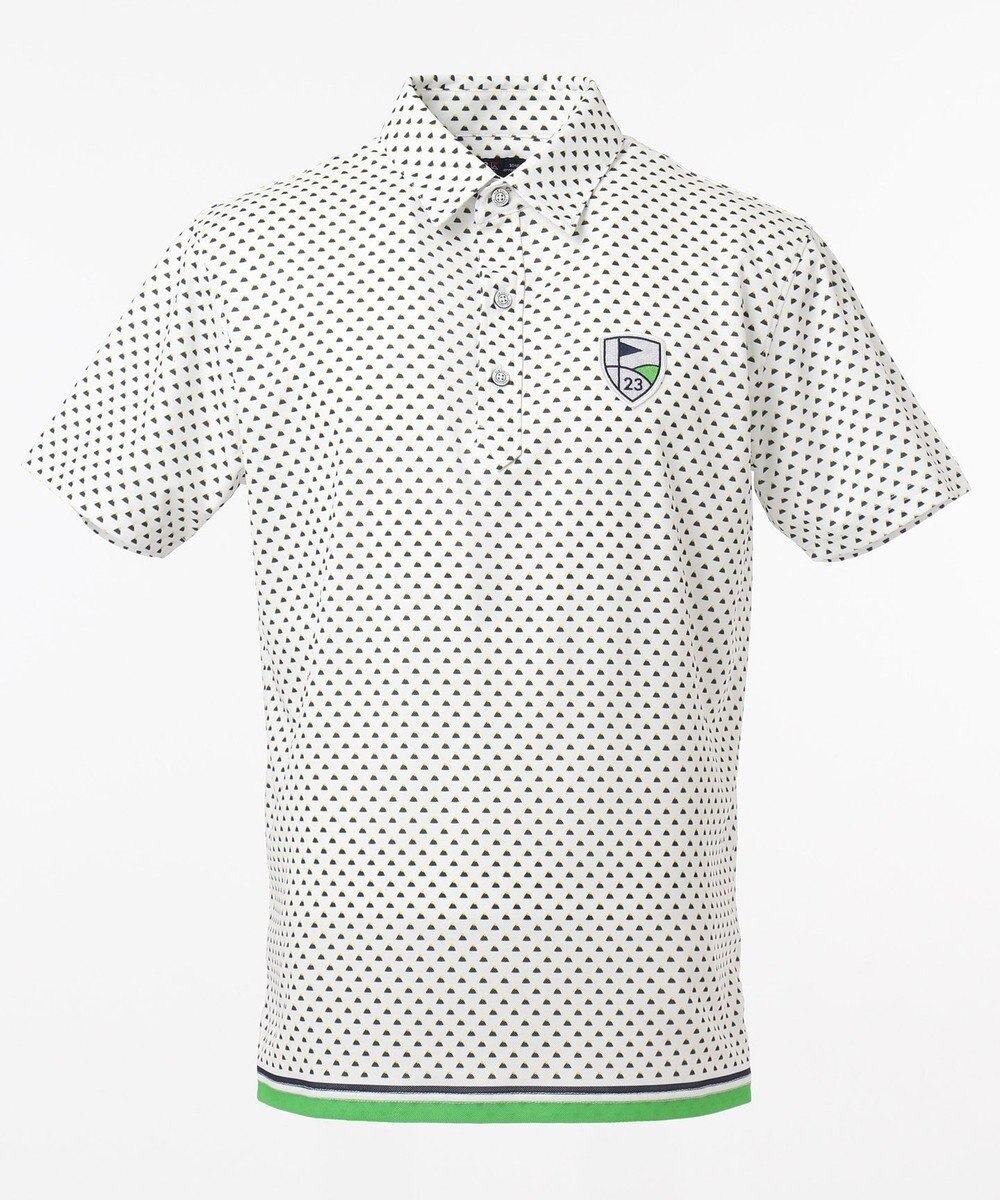 Men Uv 吸汗速乾 富士柄 プリント シャツ 23区golf ファッション通販 公式通販 オンワード クローゼット