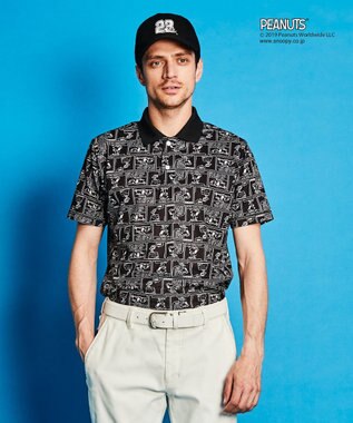 PEANUTS】【MEN】スヌーピーコラボ ポロシャツ / 23区GOLF