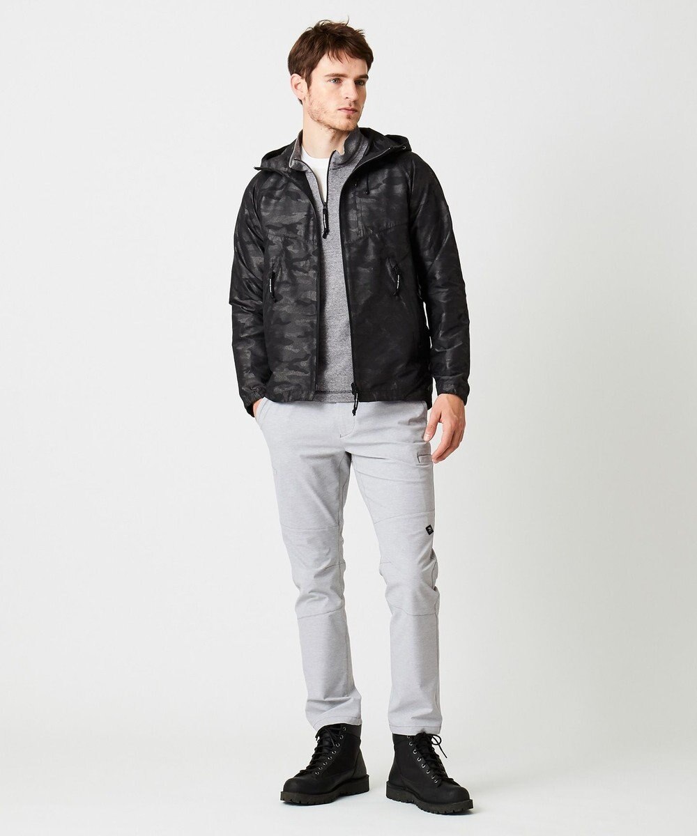 JOSEPH ABBOUD MOUNTAIN メッシュインレイ プルオーバー 