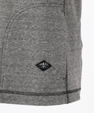 JOSEPH ABBOUD MOUNTAIN メッシュインレイ プルオーバー ライトグレー系