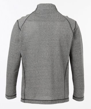 JOSEPH ABBOUD MOUNTAIN メッシュインレイ プルオーバー ライトグレー系