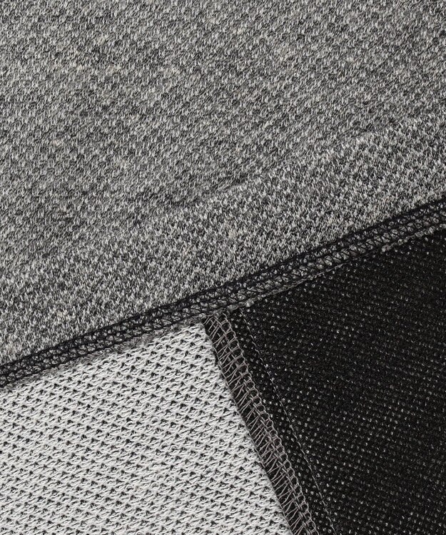 JOSEPH ABBOUD MOUNTAIN メッシュインレイ プルオーバー ライトグレー系