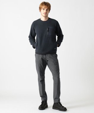 JOSEPH ABBOUD MOUNTAIN ポーラテックフリース カットソー ネイビー系