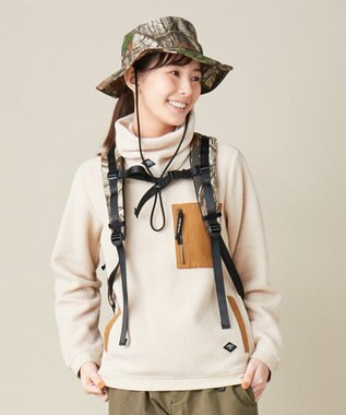 JOSEPH ABBOUD MOUNTAIN ポーラテックフリース カットソー アイボリー系