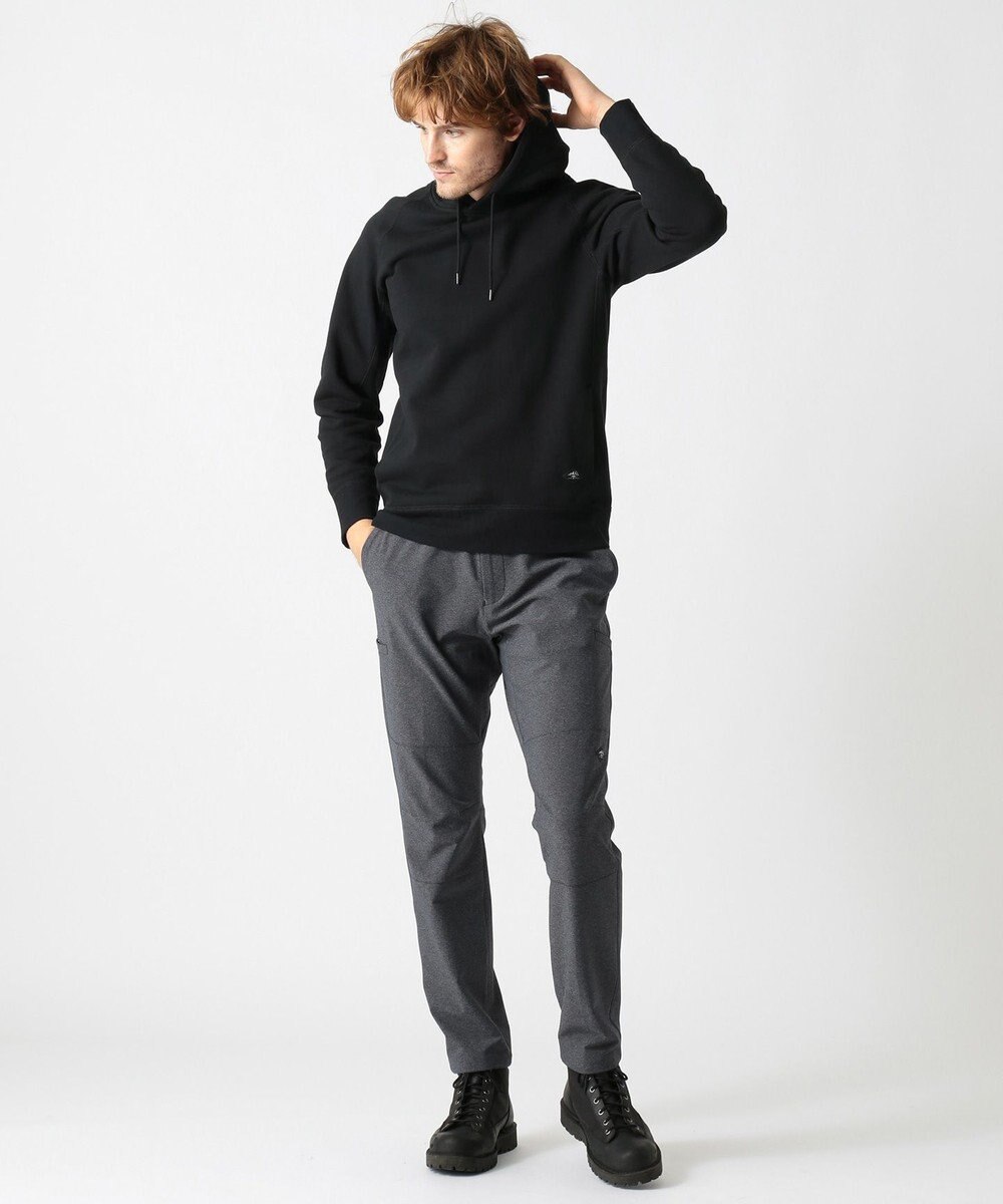 JOSEPH ABBOUD MOUNTAIN OG裏毛パイルエンブロイダリー カットソー 