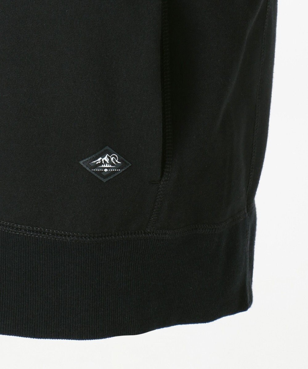 JOSEPH ABBOUD MOUNTAIN OG裏毛パイルエンブロイダリー カットソー 