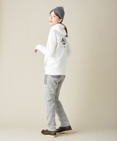 JOSEPH ABBOUD MOUNTAIN OG裏毛パイルエンブロイダリー カットソー