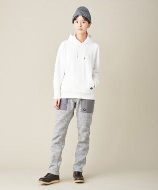 JOSEPH ABBOUD MOUNTAIN OG裏毛パイルエンブロイダリー カットソー ブラック系