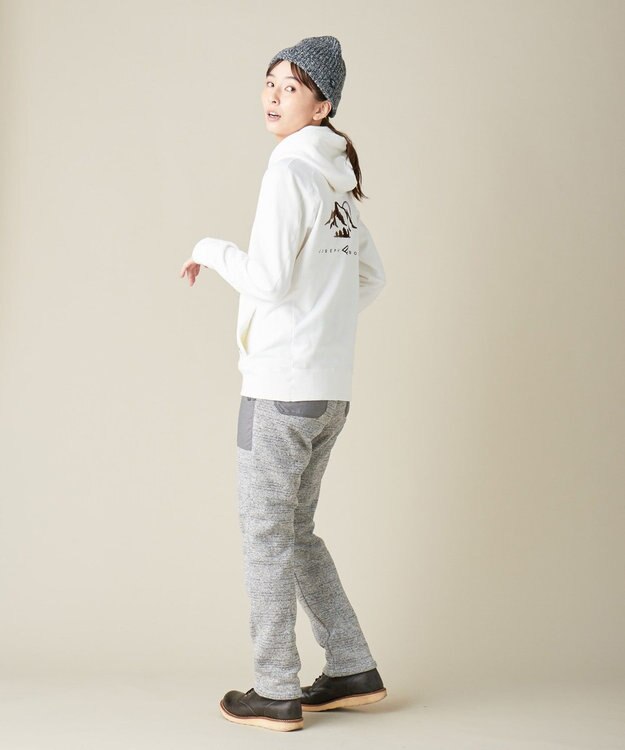 JOSEPH ABBOUD MOUNTAIN OG裏毛パイルエンブロイダリー カットソー ブラック系