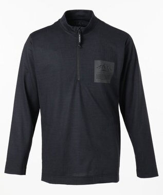 JOSEPH ABBOUD MOUNTAIN ドライミックスメリノ天竺 カットソー ブラック系