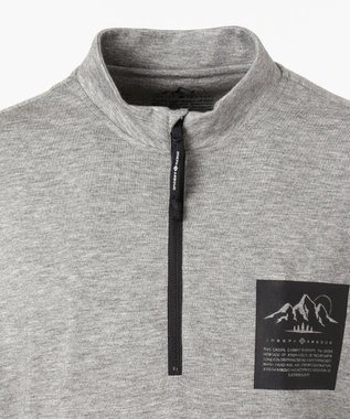 JOSEPH ABBOUD MOUNTAIN ドライミックスメリノ天竺 カットソー ライトグレー系