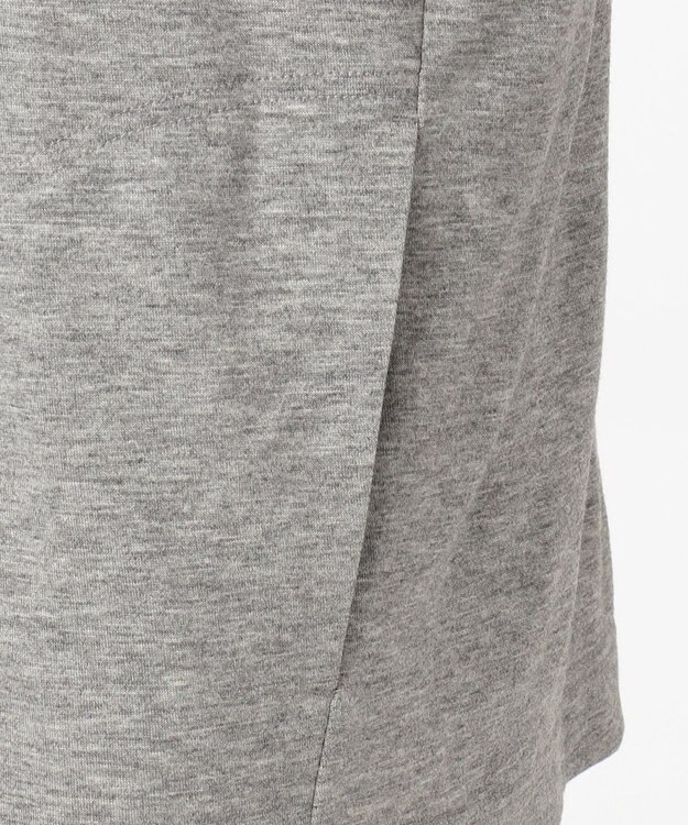 JOSEPH ABBOUD MOUNTAIN ドライミックスメリノ天竺 カットソー ライトグレー系