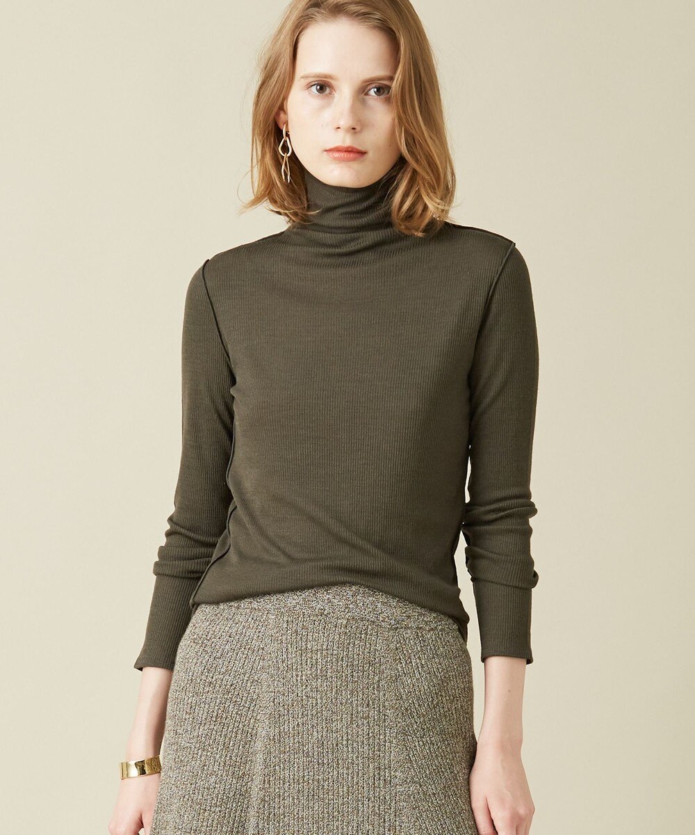 【オンワード】 BEIGE,>トップス FORD / ハイネックカットソー Khaki 2 レディース 【送料無料】