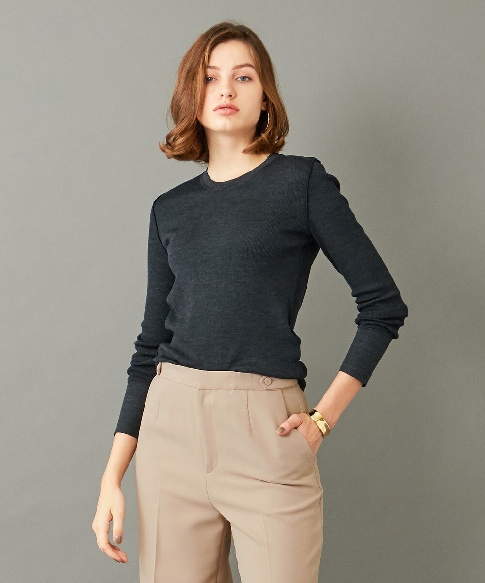 【オンワード】 BEIGE,>トップス FORD / ロングスリーブカットソー Camel 4 レディース 【送料無料】