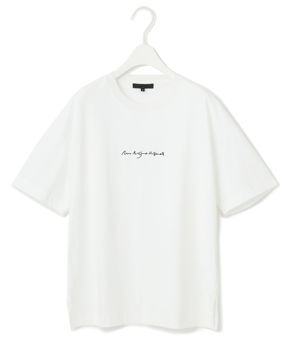 【オンワード】 ICB L>トップス Organic Cotton ロゴカットソー オレンジ XL レディース 【送料無料】