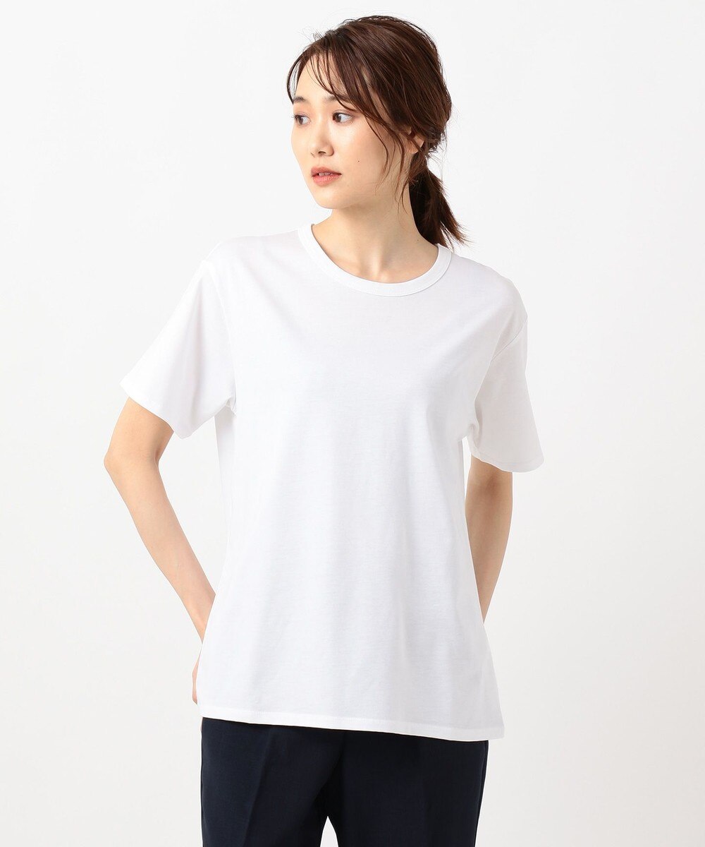 【オンワード】 ICB>トップス Simple Jersey 半袖Tシャツ ブルー S レディース 【送料無料】