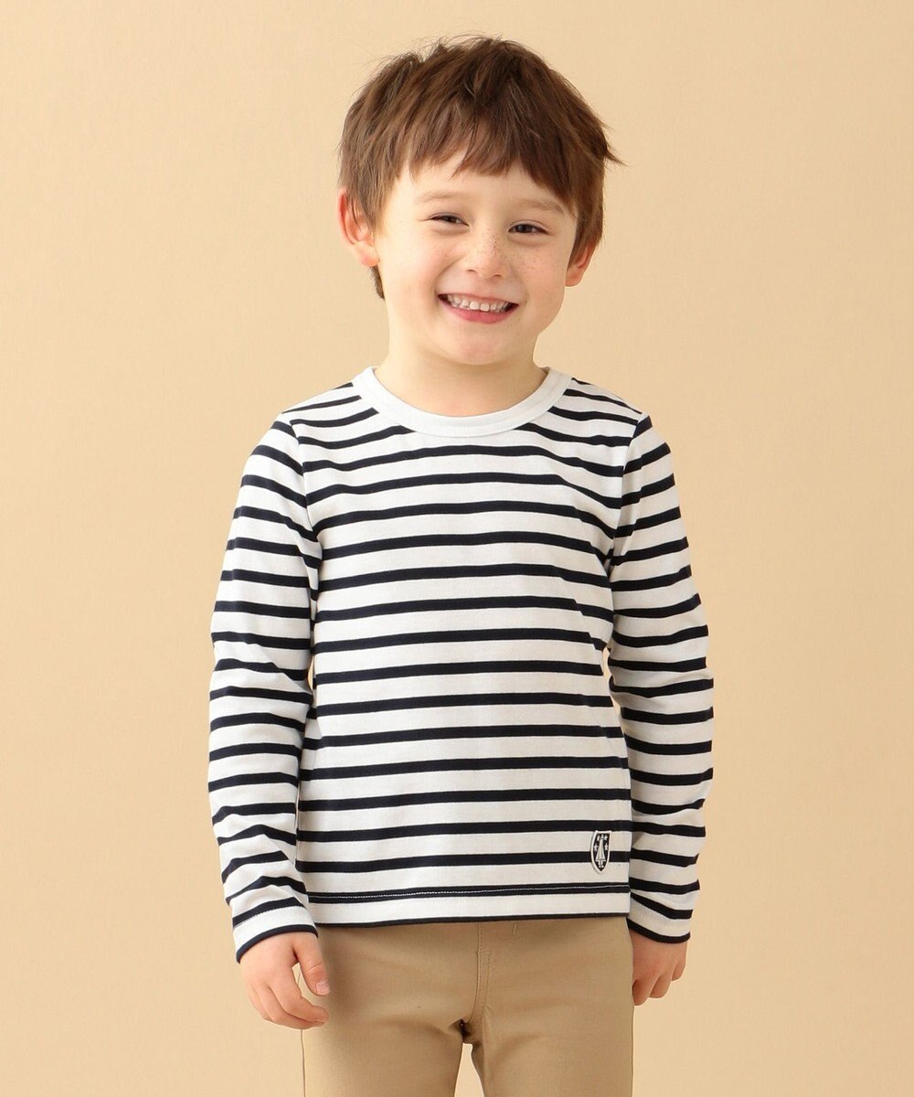 Boys 90 130cm ボーダー 長袖tシャツ Any Fam Kidsファッション通販 公式通販 オンワード クローゼット