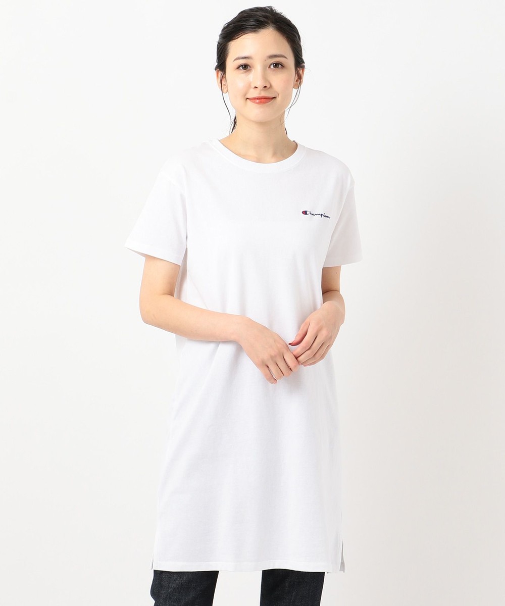 【オンワード】 any FAM>トップス CHAMPION CREWNECK カットソー ブラック 2 レディース 【送料無料】