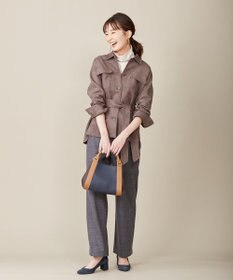 J.PRESS LADIES 【洗える】スウェードダンボール CPOジャケット