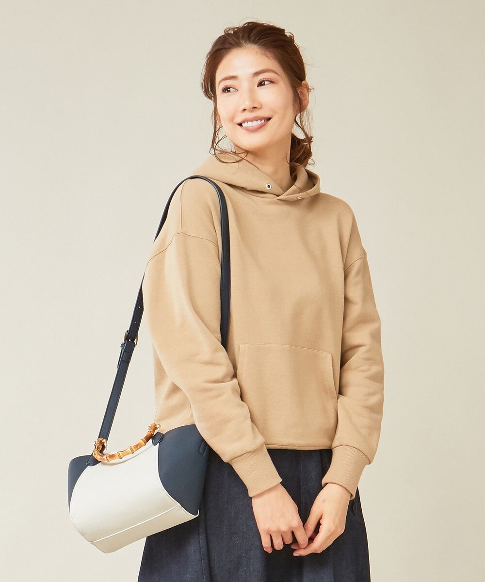 【オンワード】 J.PRESS LADIES L>トップス URAKE パーカー ベージュ T13 レディース 【送料無料】