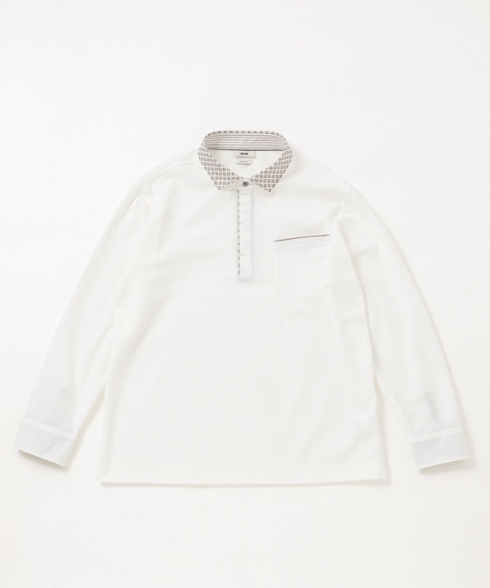 【オンワード】 JOSEPH ABBOUD>トップス 【キングサイズ】オーガニックダディ ポロシャツ ワイン 2L メンズ 【送料無料】