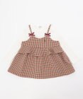 組曲 KIDS 【80-100cm】ウーリッシュチェックレイヤード