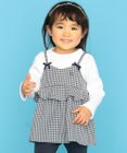 組曲 KIDS 【80-100cm】ウーリッシュチェックレイヤード