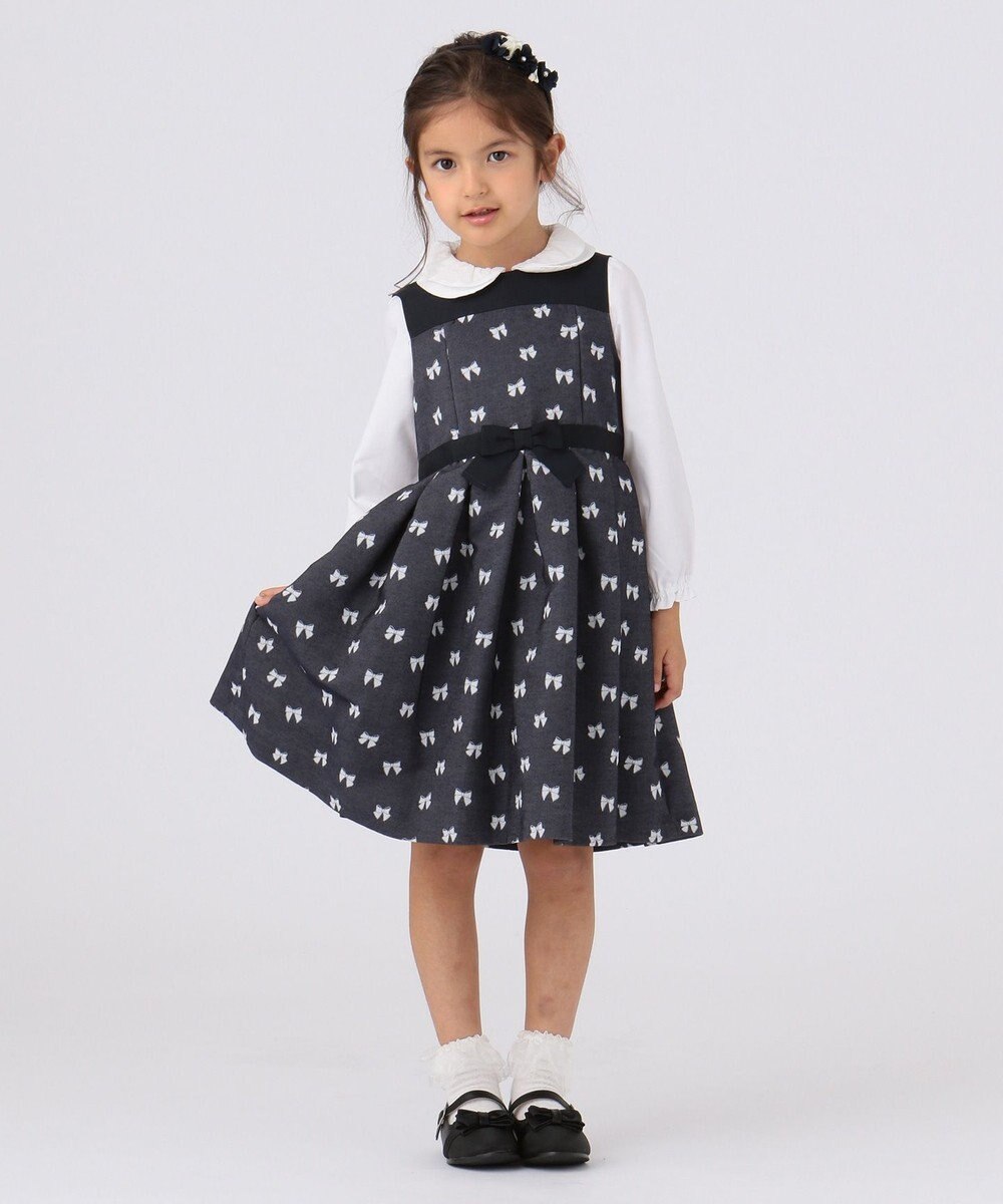 100 140cm ダブルカラー ブラウス 組曲 Kids ファッション通販 公式通販 オンワード クローゼット