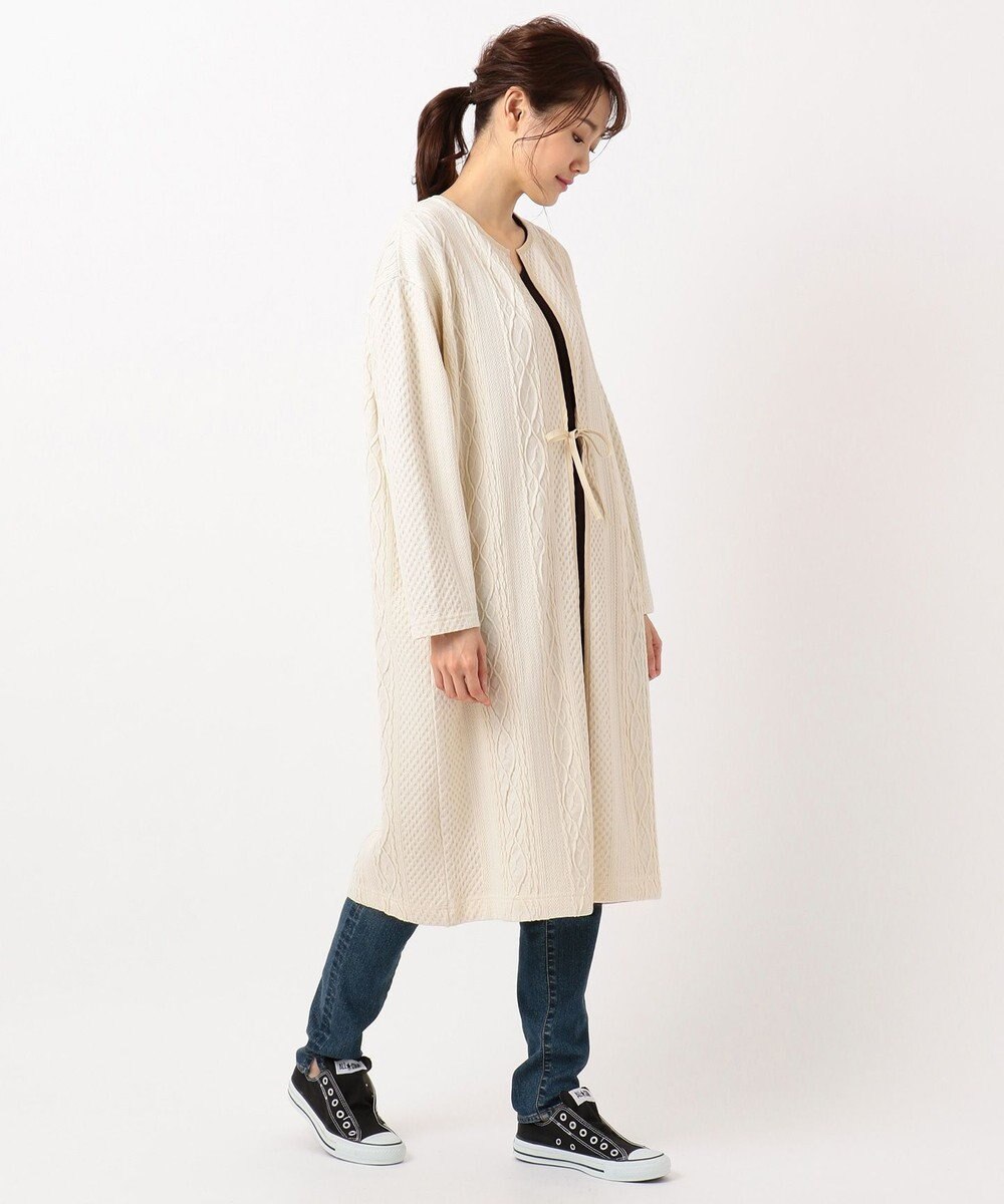 ケーブルジャガードロングカーディガン Share Park Ladiesファッション通販 公式通販 オンワード クローゼット