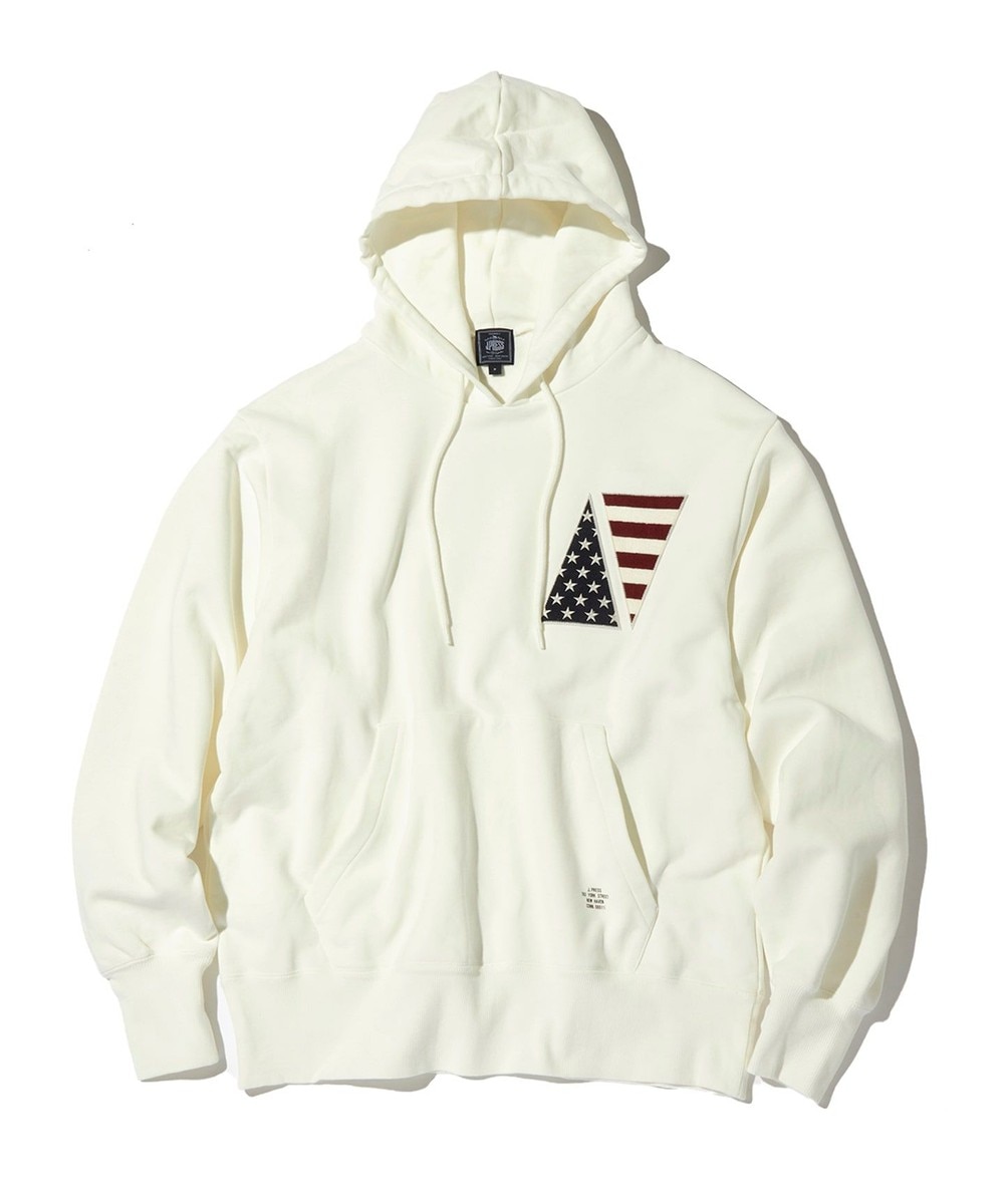 【オンワード】 J.PRESS MEN>トップス 【J.PRESS ORIGINALS】HOODIE S & S PATCH ネイビー L メンズ 【送料無料】