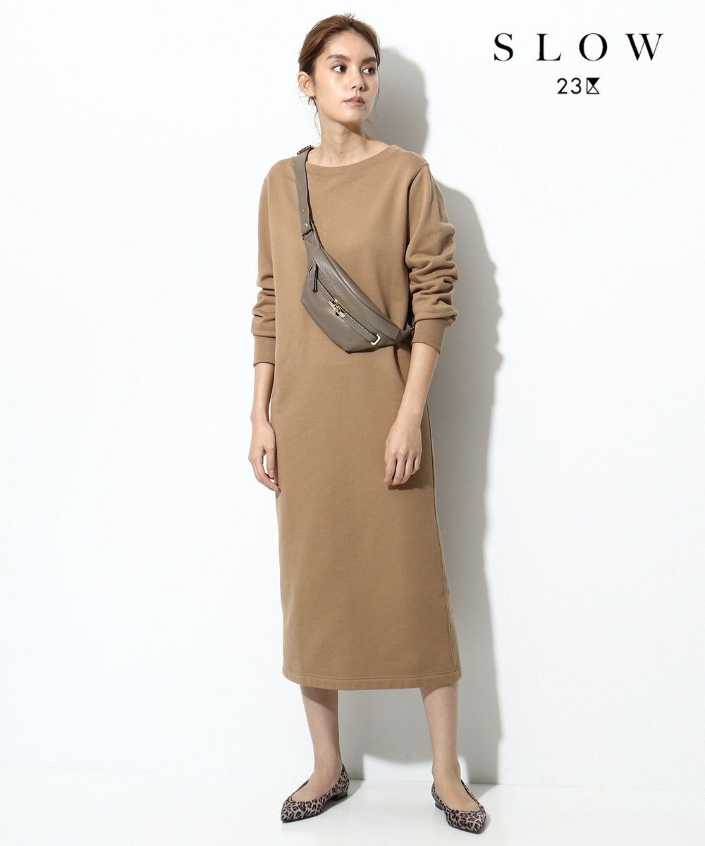 Slow 23区 Cotton French Terry ワンピース 23区 ファッション通販 公式通販 オンワード クローゼット