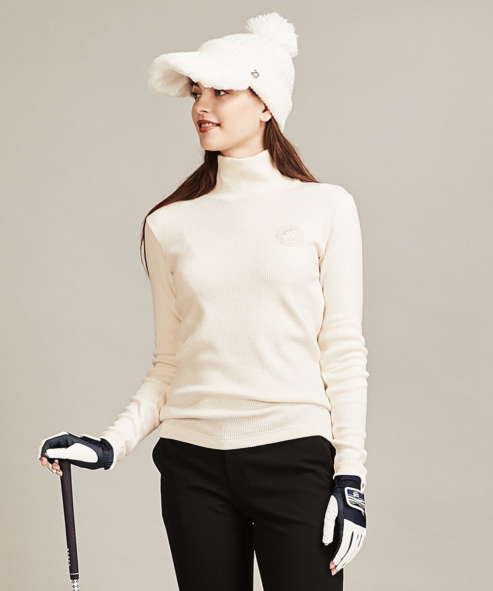 【オンワード】 23区GOLF>トップス 【WOMEN】【保温】グランサーモリブ カットソー ネイビー 2 レディース 【送料無料】