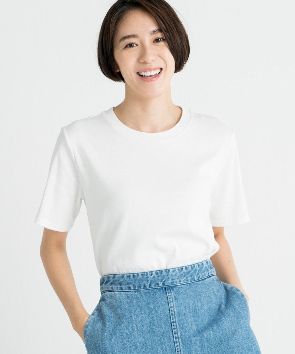 自由区 【マガジン掲載】オーガニックコットンTシャツ(検索番号M52) ホワイト