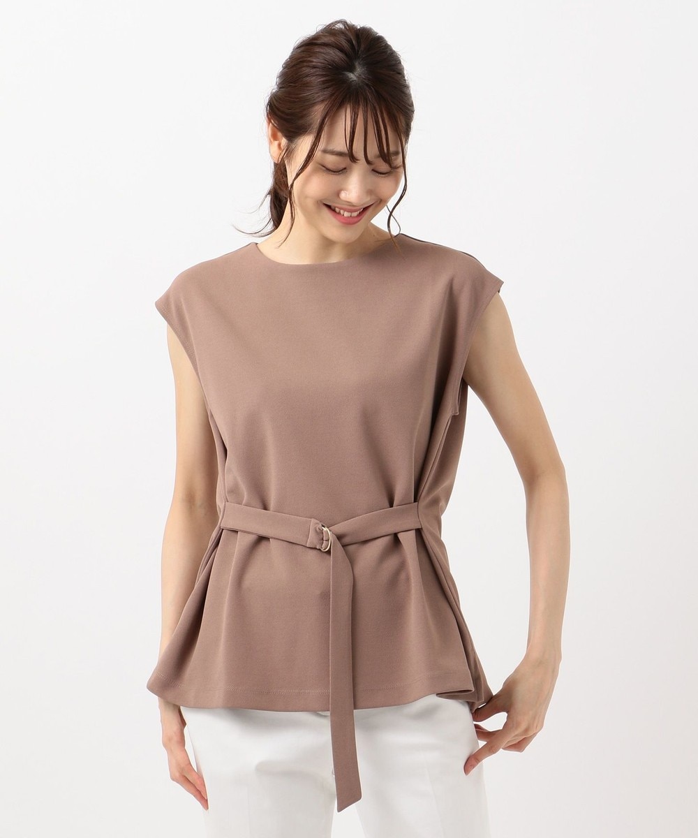 【オンワード】 any SiS>トップス 【CanCam11月号掲載】レジュールライトジャージー カットソー モカ 2 レディース 【送料無料】