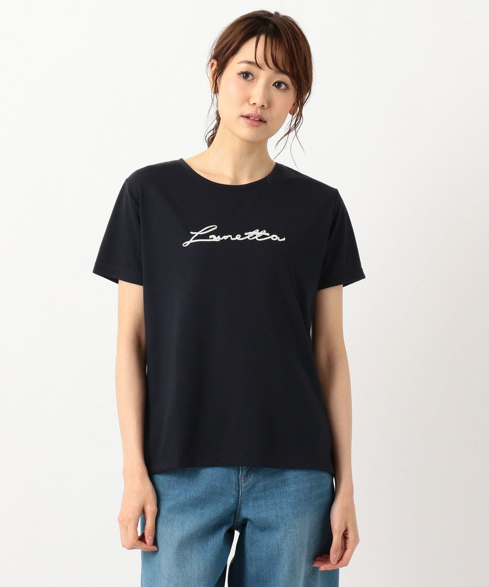 エンブロイダリーロゴ Tシャツ / any SiS L | ファッション通販 【公式