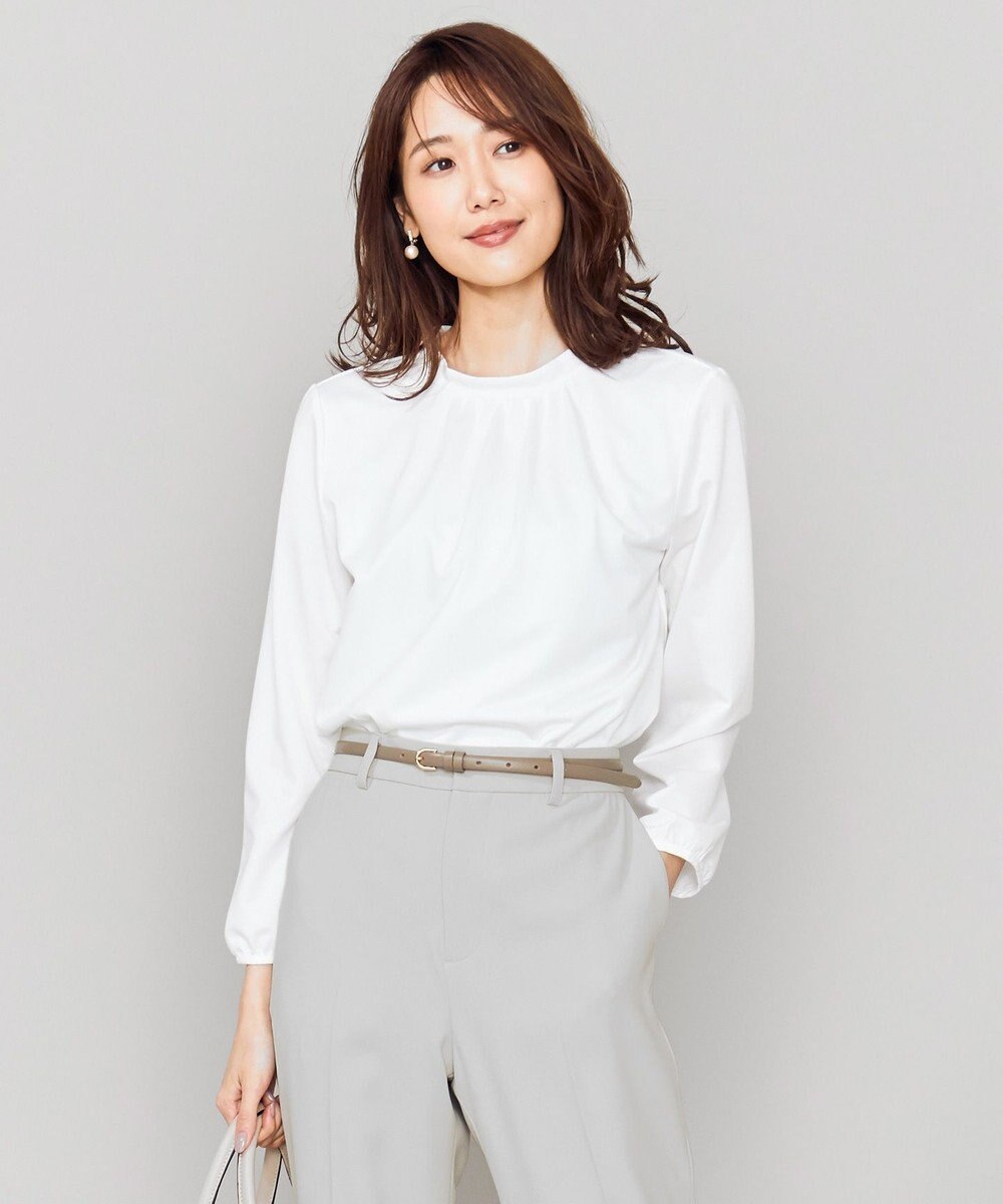 吸水速乾 接触冷感 コンパクトジャージー スタンドカラーカットソー 組曲 ファッション通販 公式通販 オンワード クローゼット 吸水速乾 接触冷感 コンパクトジャージー スタンドカラーカットソー 組曲 ファッション通販 公式通販 オンワード クローゼット