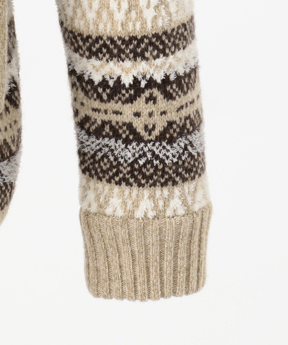 JOSEPH ABBOUD MOUNTAIN ポリモール×フェアアイル ニット 