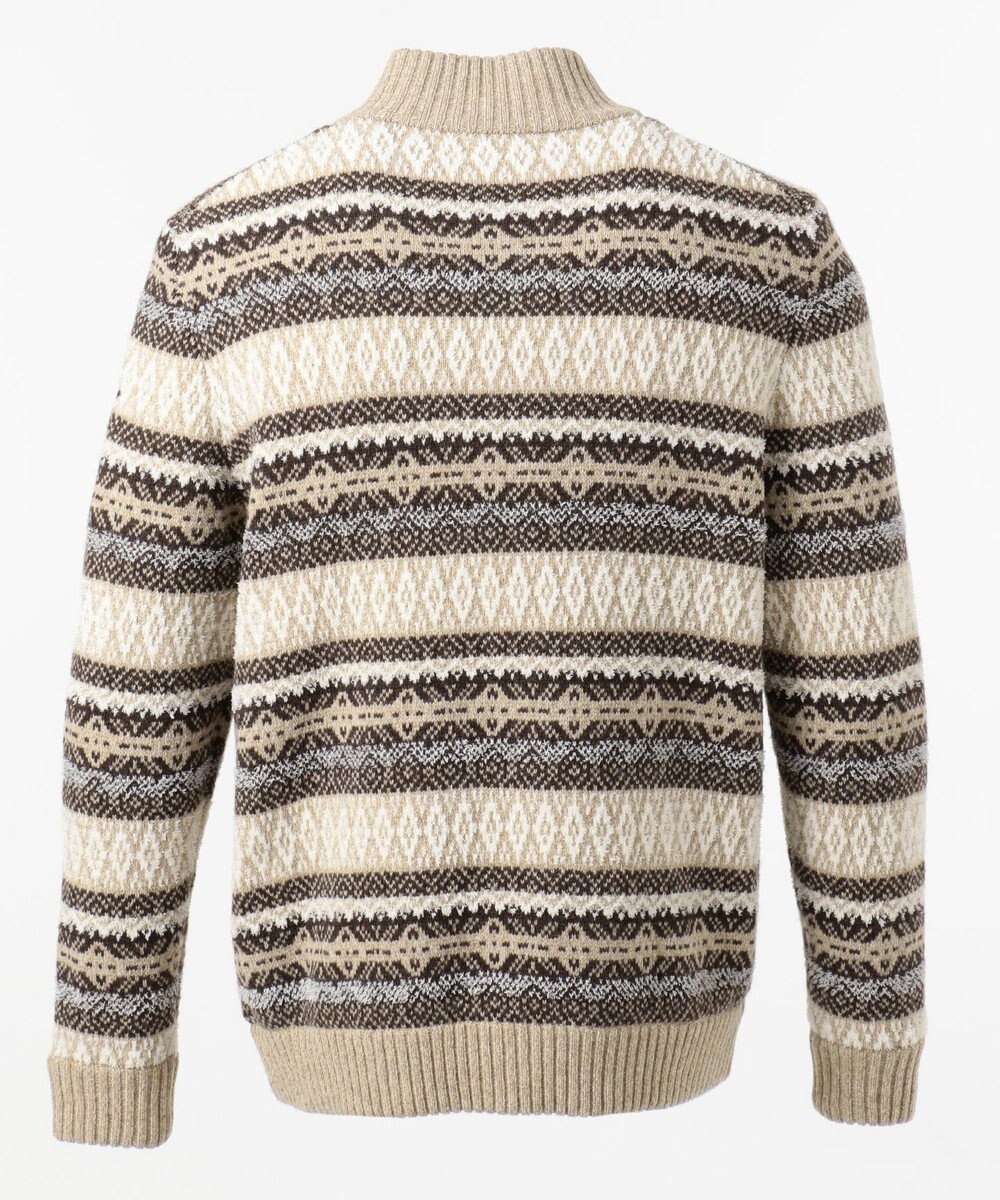 JOSEPH ABBOUD MOUNTAIN ポリモール×フェアアイル ニット 