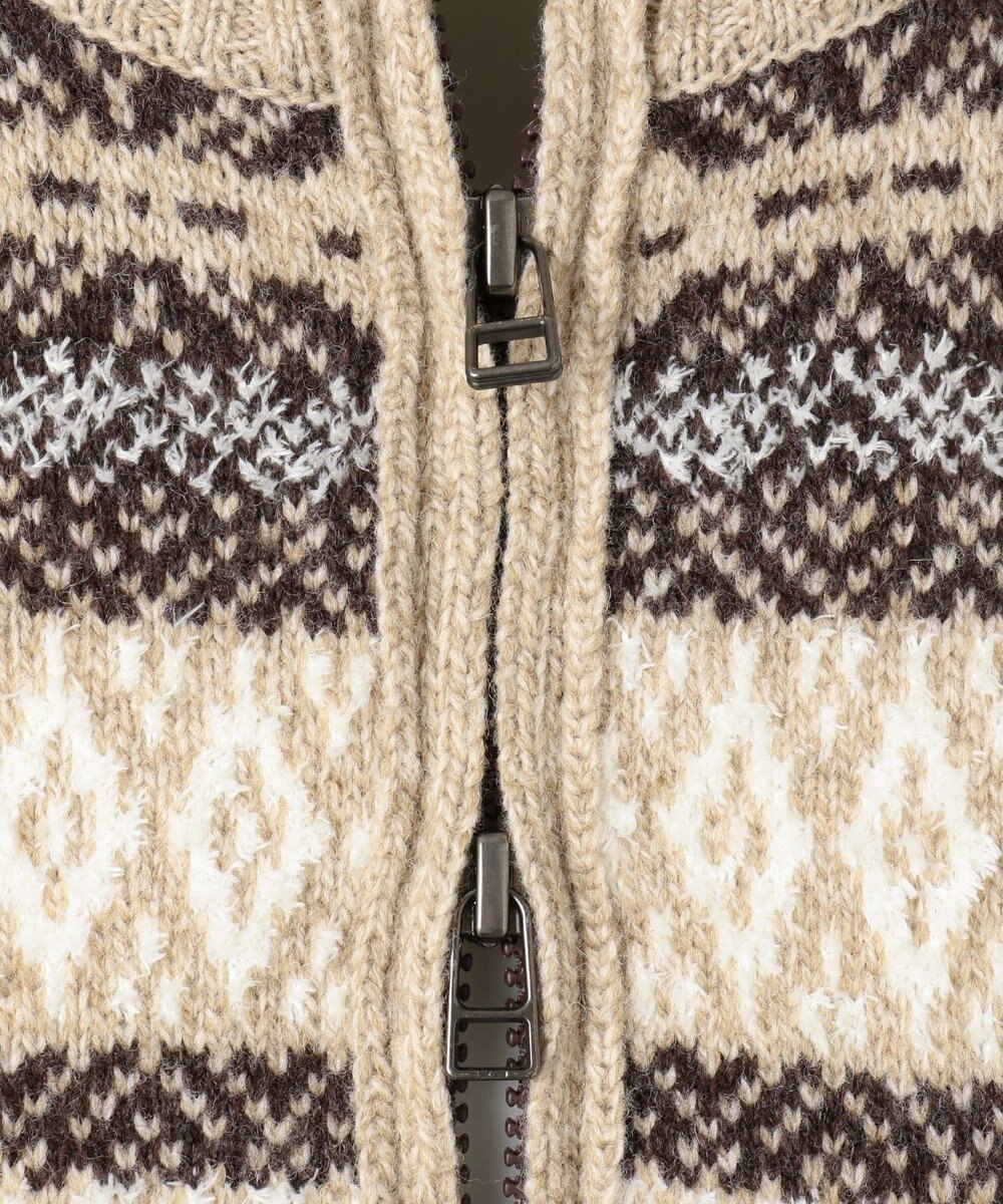 JOSEPH ABBOUD MOUNTAIN ポリモール×フェアアイル ニット 