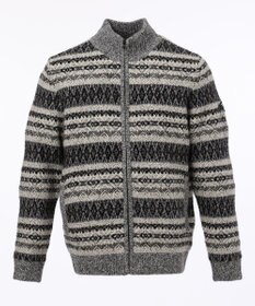 JOSEPH ABBOUD MOUNTAIN ポリモール×フェアアイル ニット