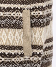 JOSEPH ABBOUD MOUNTAIN ポリモール×フェアアイル ニット