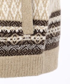 JOSEPH ABBOUD MOUNTAIN ポリモール×フェアアイル ニット